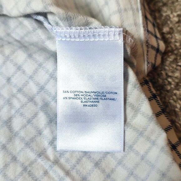 Lands' End Women's Size Medium (10-12) Button Down Casual‎ Top - Picture 8 of 9